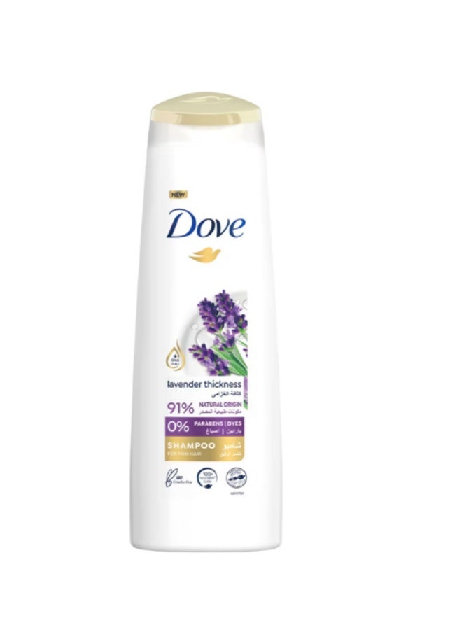 Dove Lavender Thickening Shampoo for Fine Hair 400ml